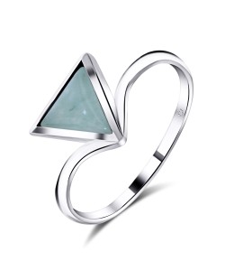 Aventurine Silver Rings NSR-2460